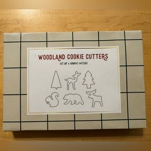 Indigo Woodland Cookie Cutters Set of 6